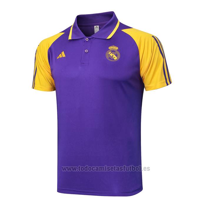 Camiseta Polo del Real Madrid 2023-2024 Purpura